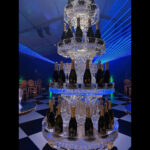 sculpture de glace tour a champagne